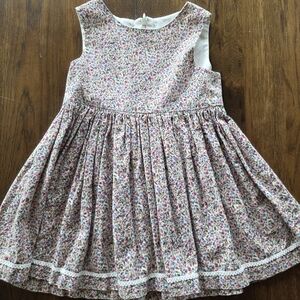 Handmade Floral Kids Dress, Excellent Quality